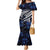 Micronesia Constitution Day Mermaid Dress Since 1979 with Polynesian Hibiscus Pattern