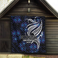 Micronesia Constitution Day Quilt Since 1979 with Polynesian Hibiscus Pattern LT9 - Polynesian Pride