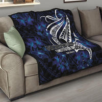Micronesia Constitution Day Quilt Since 1979 with Polynesian Hibiscus Pattern LT9 - Polynesian Pride