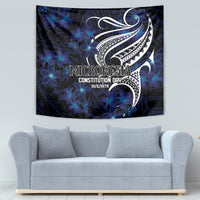 Micronesia Constitution Day Tapestry Since 1979 with Polynesian Hibiscus Pattern LT9 - Polynesian Pride