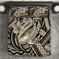Polynesian Shark Tribal Tattoo Bedding Set Beige Style LT9 Beige - Polynesian Pride