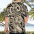 Polynesian Shark Tribal Tattoo Hawaiian Shirt Beige Style