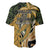 Wallis and Futuna Victory Day Baseball Jersey Since 1945 with Polynesian Platinum Floral Tribal