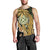 Wallis and Futuna Victory Day Men Tank Top Since 1945 with Polynesian Platinum Floral Tribal