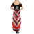 Personalised Wallis et Futuna Family Matching Summer Maxi Dress and Hawaiian Shirt Hibiscus and Polynesian Tribal Tattoos