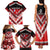 Personalised Wallis et Futuna Family Matching Tank Maxi Dress and Hawaiian Shirt Hibiscus and Polynesian Tribal Tattoos