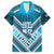 Custom Fiji Rugby Family Matching Puletasi and Hawaiian Shirt Fijian Warrior With Polynesian Tribal Tattoos