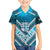 Custom Fiji Rugby Kid Hawaiian Shirt Fijian Warrior With Polynesian Tribal Tattoos