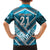 Custom Fiji Rugby Kid Hawaiian Shirt Fijian Warrior With Polynesian Tribal Tattoos