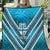 Custom Fiji Rugby Quilt Fijian Warrior With Polynesian Tribal Tattoos