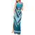 Custom Fiji Rugby Tank Maxi Dress Fijian Warrior With Polynesian Tribal Tattoos