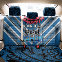 Custom Manuma Samoa Rugby Back Car Seat Cover Ula fala Samoan Siva Tau Tribal LT9 - Polynesian Pride