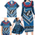 Custom Manuma Samoa Rugby Family Matching Long Sleeve Bodycon Dress and Hawaiian Shirt Ula fala Samoan Siva Tau Tribal