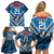 Custom Manuma Samoa Rugby Family Matching Off Shoulder Short Dress and Hawaiian Shirt Ula fala Samoan Siva Tau Tribal