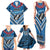 Custom Manuma Samoa Rugby Family Matching Tank Maxi Dress and Hawaiian Shirt Ula fala Samoan Siva Tau Tribal