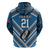 Custom Manuma Samoa Rugby Hoodie Ula fala Samoan Siva Tau Tribal