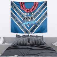 Custom Manuma Samoa Rugby Tapestry Ula fala Samoan Siva Tau Tribal LT9 - Polynesian Pride
