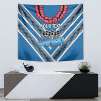 Custom Manuma Samoa Rugby Tapestry Ula fala Samoan Siva Tau Tribal LT9 - Polynesian Pride