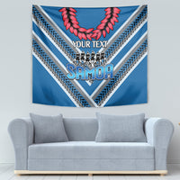 Custom Manuma Samoa Rugby Tapestry Ula fala Samoan Siva Tau Tribal LT9 - Polynesian Pride