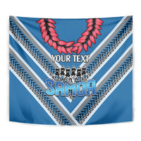 Custom Manuma Samoa Rugby Tapestry Ula fala Samoan Siva Tau Tribal LT9 - Polynesian Pride