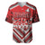 Custom Tonga Rugby Baseball Jersey Tonga Sipi Tau Ngatu Tribal Pattern