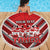 Custom Tonga Rugby Beach Blanket Tonga Sipi Tau Ngatu Tribal Pattern