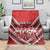 Custom Tonga Rugby Blanket Tonga Sipi Tau Ngatu Tribal Pattern