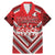 Custom Tonga Rugby Family Matching Mermaid Dress and Hawaiian Shirt Tonga Sipi Tau Ngatu Tribal Pattern