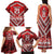 Custom Tonga Rugby Family Matching Tank Maxi Dress and Hawaiian Shirt Tonga Sipi Tau Ngatu Tribal Pattern