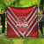 Custom Tonga Rugby Quilt Tonga Sipi Tau Ngatu Tribal Pattern