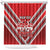 Custom Tonga Rugby Shower Curtain Tonga Sipi Tau Ngatu Tribal Pattern