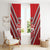 Custom Tonga Rugby Window Curtain Tonga Sipi Tau Ngatu Tribal Pattern