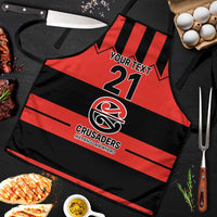 New Zealand Rugby Pacific Custom Apron Whatumoana Classic Retro 2025 LT9 Red - Polynesian Pride