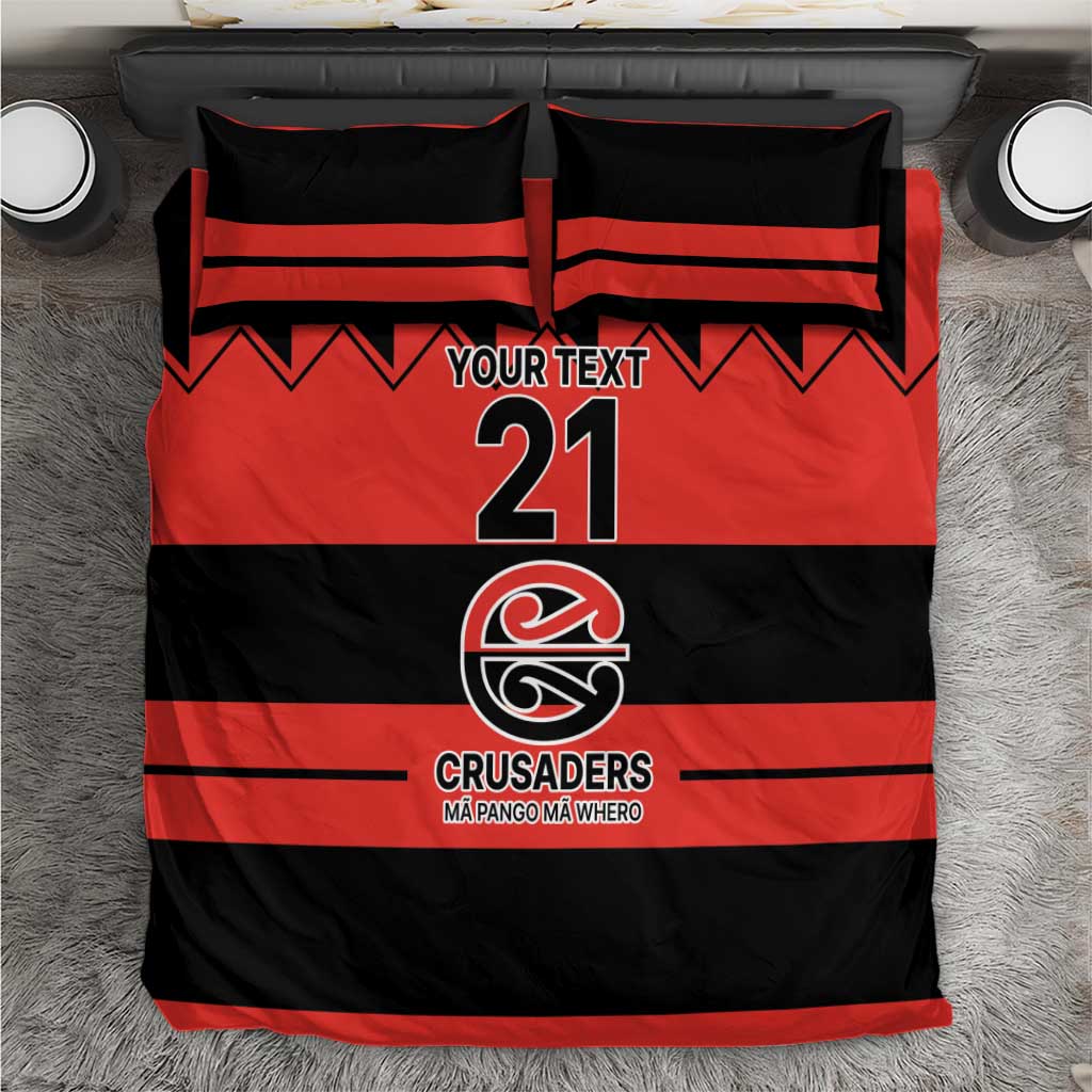 New Zealand Rugby Pacific Custom Bedding Set Whatumoana Classic Retro 2025 LT9 Red - Polynesian Pride