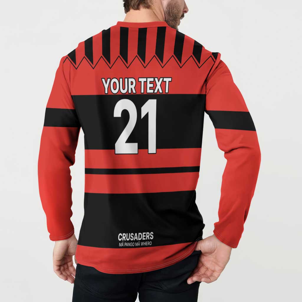 New Zealand Rugby Pacific Custom Button Sweatshirt Whatumoana Classic Retro 2025 LT9 - Polynesian Pride