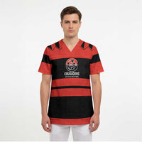 New Zealand Rugby Pacific Custom Scrub Top Whatumoana Classic Retro 2025 LT9 - Polynesian Pride
