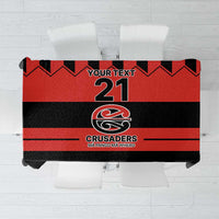 New Zealand Rugby Pacific Custom Tablecloth Whatumoana Classic Retro 2025 LT9 Red - Polynesian Pride