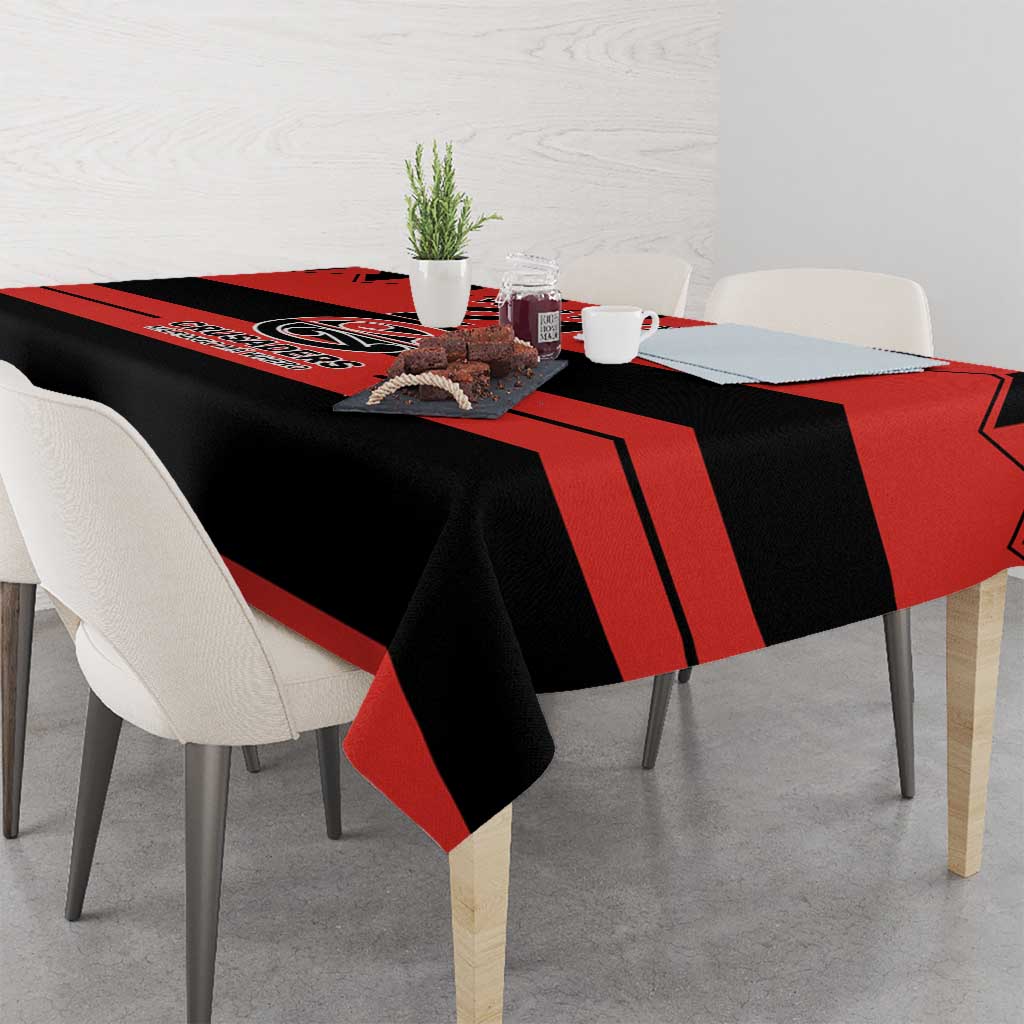 New Zealand Rugby Pacific Custom Tablecloth Whatumoana Classic Retro 2025 LT9 - Polynesian Pride