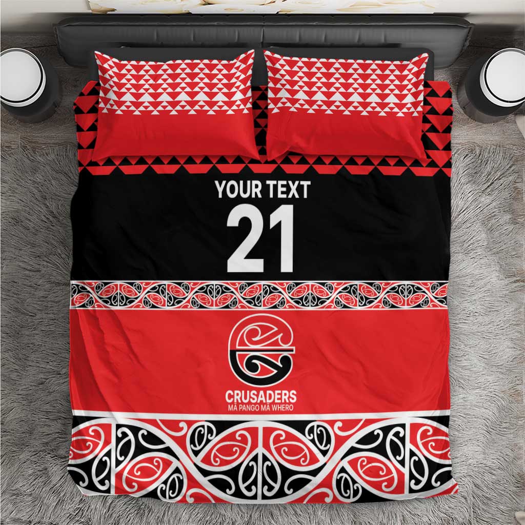 New Zealand Rugby Pacific Custom Bedding Set Whatumoana Maori Kowhaiwhai Pattern LT9 Blue - Polynesian Pride