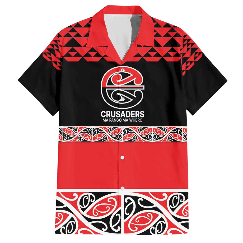New Zealand Rugby Pacific Custom Hawaiian Shirt Whatumoana Maori Kowhaiwhai Pattern LT9 Blue - Polynesian Pride
