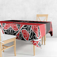 New Zealand Rugby Pacific Custom Tablecloth Whatumoana Maori Kowhaiwhai Pattern LT9 - Polynesian Pride