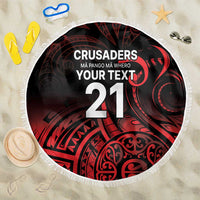 New Zealand Rugby Pacific Custom Beach Blanket Whatumoana Maori Tribal Tattoo LT9 One Size 150cm Gold - Polynesian Pride