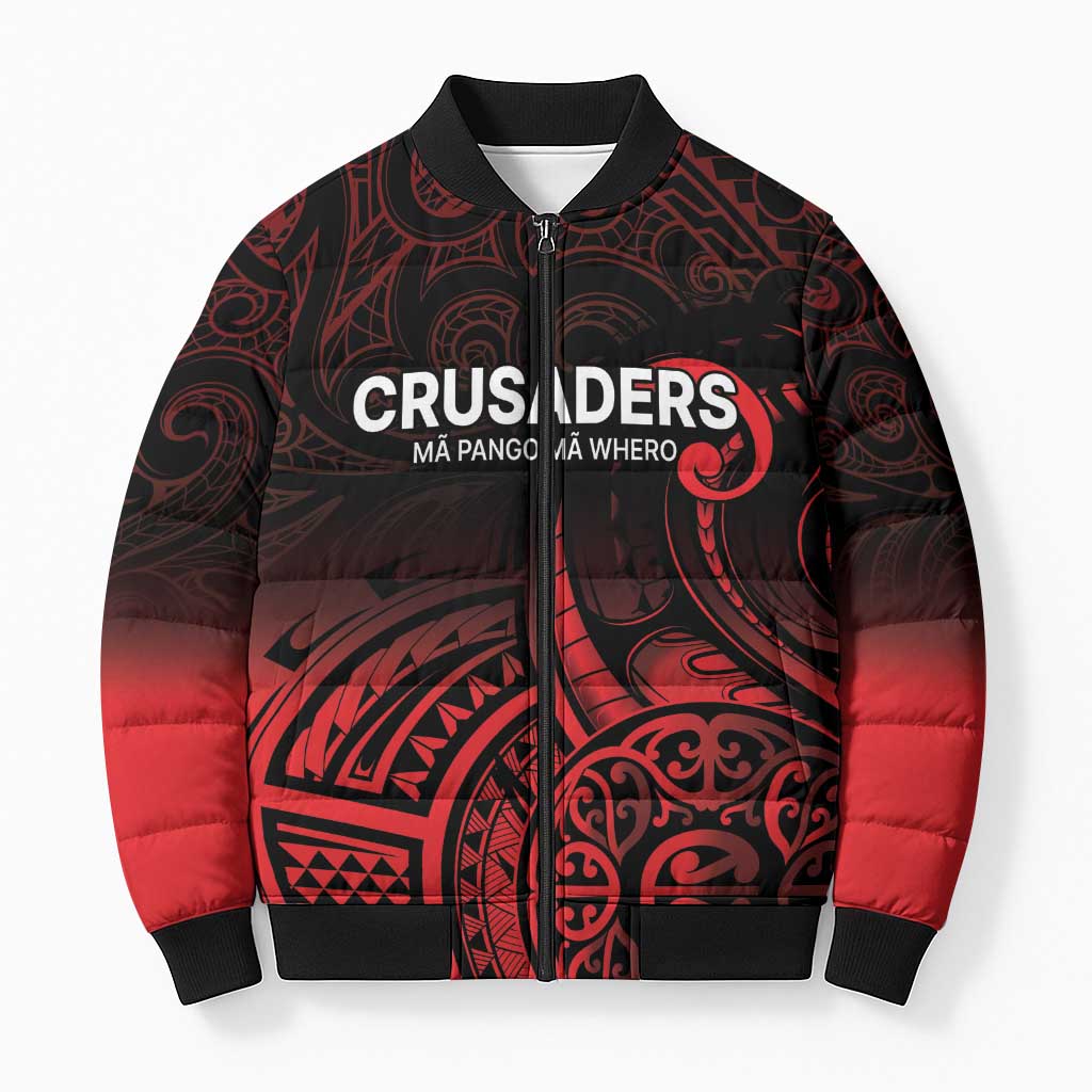 New Zealand Rugby Pacific Custom Bomber Puffer Jacket Whatumoana Maori Tribal Tattoo LT9 Unisex Gold - Polynesian Pride