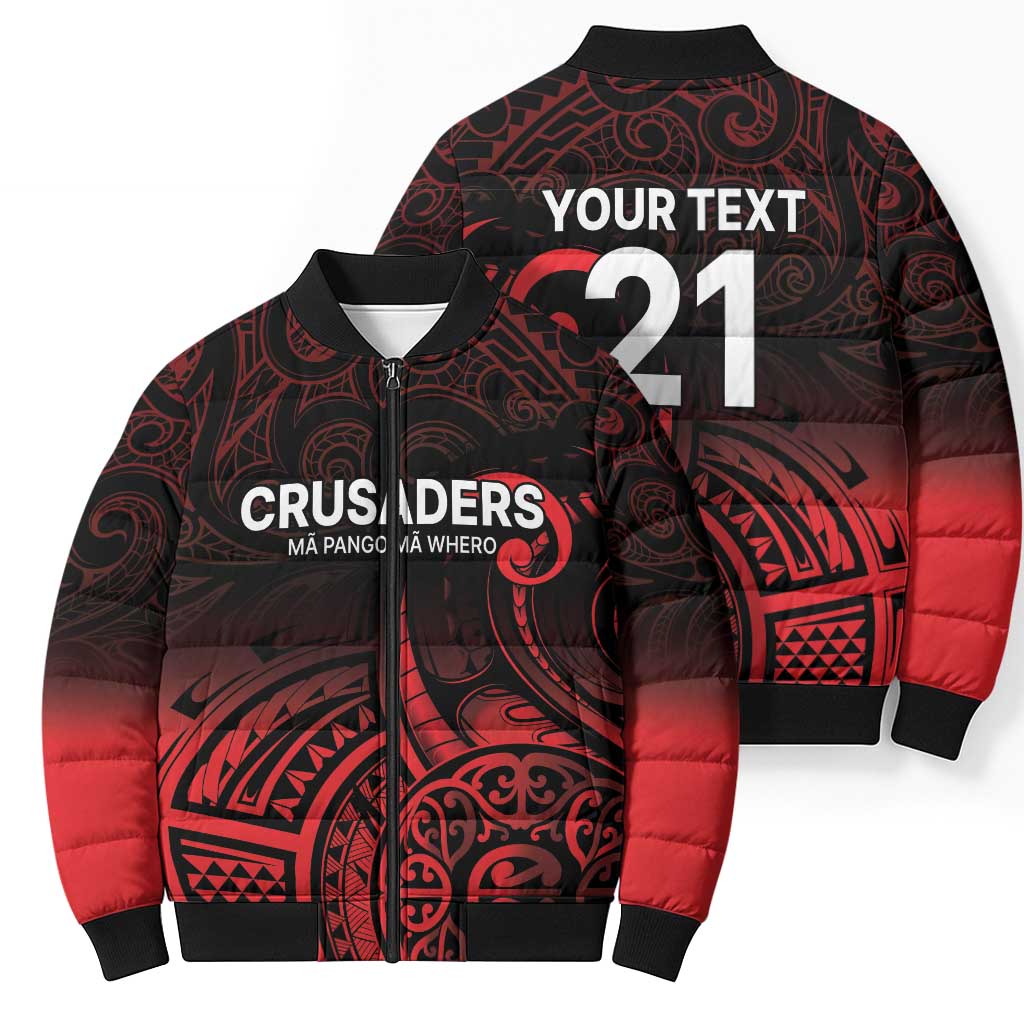 New Zealand Rugby Pacific Custom Bomber Puffer Jacket Whatumoana Maori Tribal Tattoo LT9 - Polynesian Pride