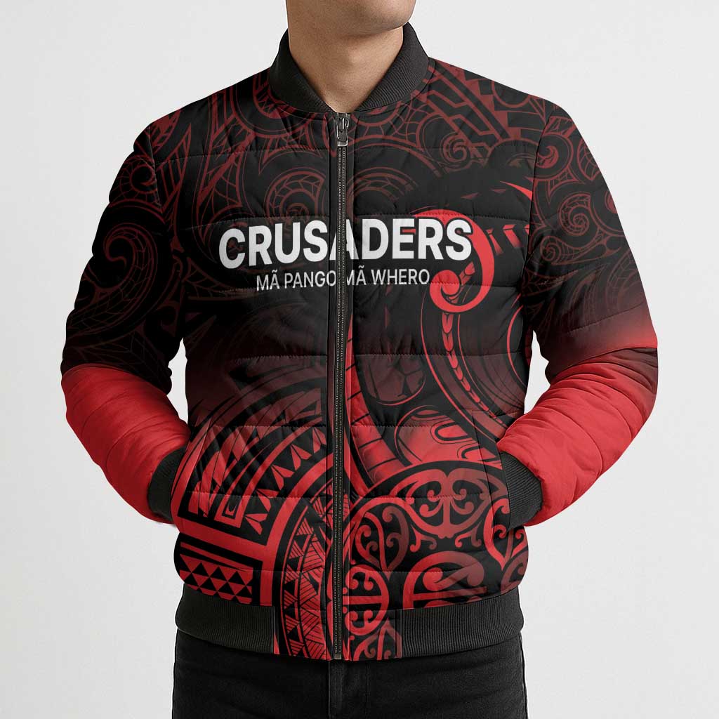 New Zealand Rugby Pacific Custom Bomber Puffer Jacket Whatumoana Maori Tribal Tattoo LT9 - Polynesian Pride