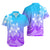 Polynesian Pride Plumeria Flowers Hawaiian Shirt Polynesian Tribal Gradient Purple LT9 - Polynesian Pride