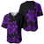 Polynesian Pride Plumeria Flowers Baseball Jersey Polynesian Tribal Purple Vibe LT9 - Polynesian Pride