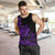 Polynesian Pride Plumeria Flowers Men Tank Top Polynesian Tribal Purple Vibe LT9 - Polynesian Pride