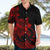 Polynesian Pride Plumeria Flowers Hawaiian Shirt Polynesian Tribal Red Vibe LT9 - Polynesian Pride