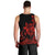 Polynesian Pride Plumeria Flowers Men Tank Top Polynesian Tribal Red Vibe LT9 - Polynesian Pride